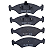 Pastilha De Freio Dianteira Ford Fiesta 1.0/1.4/1.6 09/Ka 1.6 09/Escort 1.8 16v 09/Courier 1.3/1.4/1.6 09/ - Imagem 1