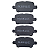Pastilha De Freio Traseira Chevrolet Cruze Lt/Ltz 1.4 17/ Equinox 2.0 18/ - Imagem 1