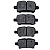 Pastilha De Freio Traseira Chevrolet Cruze Lt/Ltz 1.4 17/ Equinox 2.0 18/ - Imagem 3