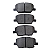Pastilha De Freio Dianteira Fiat Toro 1.8/2.0 16/Toro 2.4 17/Jeep Renegade 1.8/2.0 15/Compass 2.0 17/ Bosch - Imagem 4