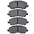 Pastilha De Freio Dianteira Jeep Compass 11/ Mitsubishi Outlander 04/21 Asx 10/17 Airtrek 03/07 Eclipse 00/ Lancer 04/ - Imagem 3