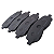 Pastilha De Freio Dianteira Jeep Compass 11/ Mitsubishi Outlander 04/21 Asx 10/17 Airtrek 03/07 Eclipse 00/ Lancer 04/ - Imagem 2