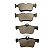Pastilha De Freio Traseira Ford Fusion 2.0/2.5 13/21 Edge 14/ Mondeo 14/ Kuga 13/ Jurid - Imagem 3