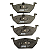 Pastilha De Freio Dianteira Volkswagen Gol G5 1.0/1.6 08/ G6 1.0/1.6 13/ Jurid - Imagem 1