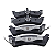 Pastilha De Freio Traseira Grand Cherokee 4.0 12V/5.2 16V Jeep Wrangler 4.0 12V 92/98 Cobreq - Imagem 2