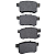 Pastilha De Freio Traseira Honda Civic 1.8/2.0 08/16 Accord 2.0/2.4/3.5 08/ Ecopads - Imagem 3