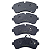 Pastilha De Freio Dianteira Mercedes Benz Sprinter 311/415/515 12/ Volkswagen Crafter 5.0 08/10 - Imagem 1