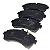 Pastilha De Freio Dianteira Mercedes Benz Sprinter 311/415/515 12/ Volkswagen Crafter 5.0 08/10 - Imagem 2
