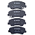 Pastilha De Freio Dianteira Hyundai Hb20 1.6 20/ Bosch - Imagem 1