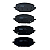 Pastilha De Freio Dianteira Chevrolet Tracker Turbo 1.0/1.2 12V 3 Cil 20/ - Imagem 3