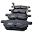 Pastilha De Freio Traseira Toyota Corolla 2.0 12/ Prius 13/ Jac T40 1.5 18/ 1.6 19/ T5 1.5 16/ Lifan 530 Talent 1.5 15/ Frasle - Imagem 2