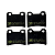 Pastilha De Freio Traseira Volkswagen Gol GTI 16V 95/ Logus 93/97 Parati 1.8 95/ 2.0 97/ Pointer 94/96 Ford Escort/ Verona 93/97 - Imagem 3