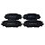 Pastilha De Freio Dianteira Toyota RAV4 2.0/2.2 06/ 2.5 14/ 3.5 07/ - Imagem 2