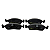 Pastilha De Freio Dianteira Chevrolet Cobalt 12/16 S/ ABS Prisma 13/ Onix 12/ - Imagem 2