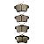 Pastilha De Freio Traseira Peugeot 308/3008/5008/RCZ /Citroën Ds4 Ds5 Frasle - Imagem 3