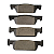 Pastilha De Freio Dianteira Renault Sandero 1.0/1.6/2.0 8v/16v 14/ Logan 1.0/1.6 8v/16v 14/ Jurid - Imagem 4