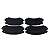 Pastilha De Freio Dianteira Hyundai Tucson 04/ Sonata 01/ Kia Soul 1.6 09/ Sportage/ Azera 07/11 Todos - Imagem 2