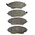 Pastilha De Freio Dianteira Chevrolet Cobalt 1.4/1.8 Com ABS 12/16 Sonic Lt/Ltz 1.6 12/Spin 1.8 12/17 Ori Chevrolet - Imagem 1
