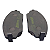 Pastilha De Freio Dianteira Chevrolet Cobalt 1.4/1.8 Com ABS 12/16 Sonic Lt/Ltz 1.6 12/Spin 1.8 12/17 Ori Chevrolet - Imagem 3