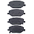 Pastilha De Freio Dianteira Chevrolet Cobalt/Spin 1.4/1.8 17/ Ecopads - Imagem 1
