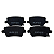 Pastilha De Freio Traseira Chery Tiggo 5X T/Tiggo 7T 1.5 16V 19/ Tiggo 8 Turbo 1.6 21/ - Imagem 2
