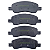 Pastilha De Freio Dianteira Fiat Argo/Crono/Pulse 1.3 22/ Speedbrake - Imagem 1