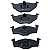 PASTILHA DE FREIO DIANTEIRA VOLKSWAGEN POLO 1.0 8/16V 02/ GOLF 95/ SEAT CORDOBA 1.4 95/99 SYL - Imagem 1