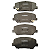 Pastilha De Freio Dianteira Hyundai Azera 12/ Genesis 10/13 Optima 2.0 11/ Cobreq - Imagem 1