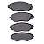 Pastilha De Freio Dianteira Chevrolet Cobalt 1.4/1.8 Com ABS 12/16 Sonic Lt/Ltz 1.6 12/Spin 1.8 12/17 Primaparts - Imagem 3