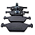 Pastilha De Freio Dianteira Honda New Fit/City 1.5 09/14 Speedbrake - Imagem 2