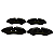 Pastilha De Freio Traseira Mercedes Benz Sprinter 314 18/ 315 2.0 23/ 416/516 19/ - Imagem 2