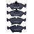 Pastilha De Freio Dianteira Chevrolet Meriva 1.4 09/10 1.8 02/10 Zafira 2.0 02/10 Aro 14 Syl - Imagem 2