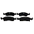 Pastilha De Freio Dianteira Chevrolet Cobalt 12/16 Sem Abs Prisma 13/ Onix 12/ - Imagem 2