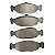 Pastilha De Freio Dianteira Chevrolet Celta/Agile/Corsa/Montana 10/Prisma 10/12 Authomix - Imagem 4