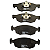 Pastilha De Freio Dianteira Fiat Doblo 09/ Grand Siena 12/ Punto 12/ Argo/Cronos 1.3 18/ Pulse 1.3 22/ Fiorino 14/ Strada 1.8 14/ Frasle - Imagem 1