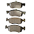 Pastilha De Freio Dianteira Fiat Doblo 09/ Grand Siena 12/ Punto 12/ Argo/Cronos 1.3 18/ Pulse 1.3 22/ Fiorino 14/ Strada 1.8 14/ Frasle - Imagem 3