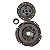 Kit Embreagem Chevrolet Monza Kadett Ipanema 1.8 2.0 1993 a 1997 Aveo 1.6 16V 2004 em diante Com Rolamento - Imagem 1