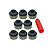 Kit Retentor Válvula Fiat Palio/ Siena/ Doblo 1.0/1.3 Fire 16V Volkswagen Gol/ Saveiro/ Voyage/ Fox/ Polo 1.6 8V - Imagem 3