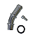 TUBO REFRIG CT C3 05/ PG 206/207 05/ HOGGAR 10/Tubo de Refrigeração Citroën C3 2005 em diante, Peugeot 206 e 207 2005 em diante, Hoggar 2010 em diante. - Imagem 2