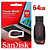 PEN Drive Sandisk Cruzer Blade 64gb USB 2.0 Preto - Sdcz50-064g-b35 - Imagem 1