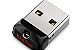 PEN Drive Sandisk Cruzer FIT 64gb USB 2.0 Preto - Sdcz33-064g-g35 - Imagem 2