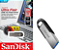 PEN Drive Sandisk Cruzer Ultra Flair 128gb USB 3.0 Preto/prata - Sdcz73-128g-g46 - Imagem 1