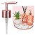 Válvula Luxo Rose Pump Saboneteira Bico Pato Gel rosca 28 - Imagem 2