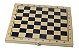 Jogo Tabuleiro dobravel de madeira xadrez Pequeno - AmiGold - Imagem 1