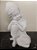 Imagem Buda Mão no Joelho 24cm Gesso Cru - Imagem 1
