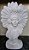 Busto Índia 28cm Gesso Cru - Imagem 1
