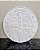 Medalha de São Bento 20cm Diâmetro Gesso Cru - Imagem 1