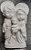 Imagem Sagrada Familia Baby 19cm Gesso Cru - Imagem 1