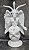 Imagem Baphomet 25cm Gesso Cru - Imagem 1