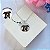Colar Personalizado Folheado a Prata 925 com Medalhinha M - Imagem 1